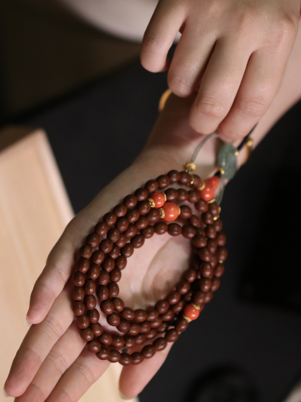 【顶级 故宫 五线菩提】 故宫五线菩提的稀缺性众所周知,这样的尺寸和