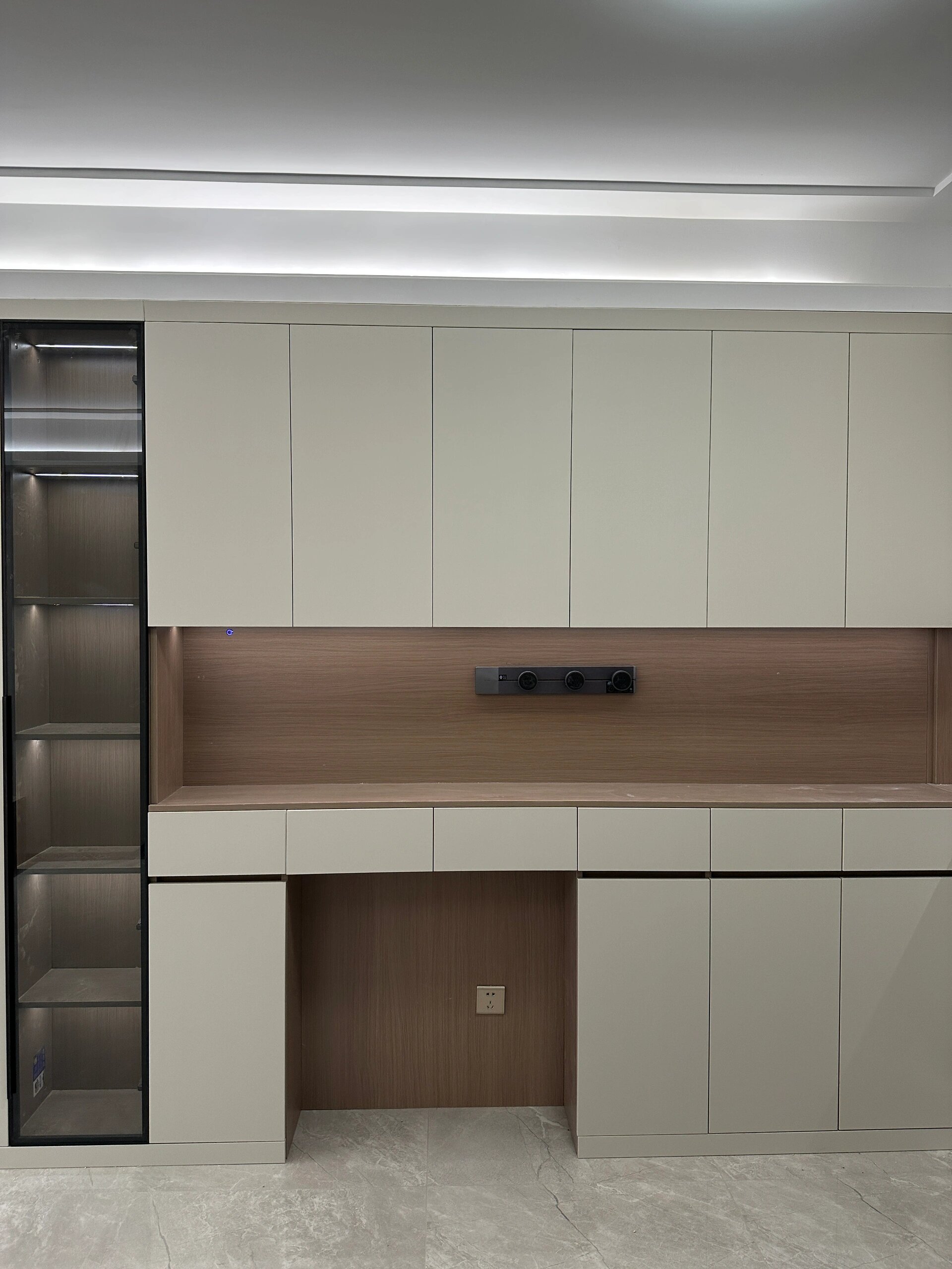 l型转角餐边柜完工实拍