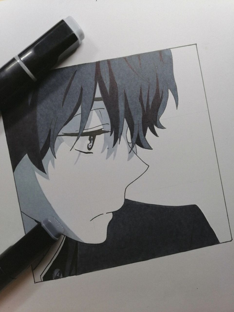 折木教程 #折木奉太郎# #手绘教程# 爱与不爱一眼就能看出来/折木奉