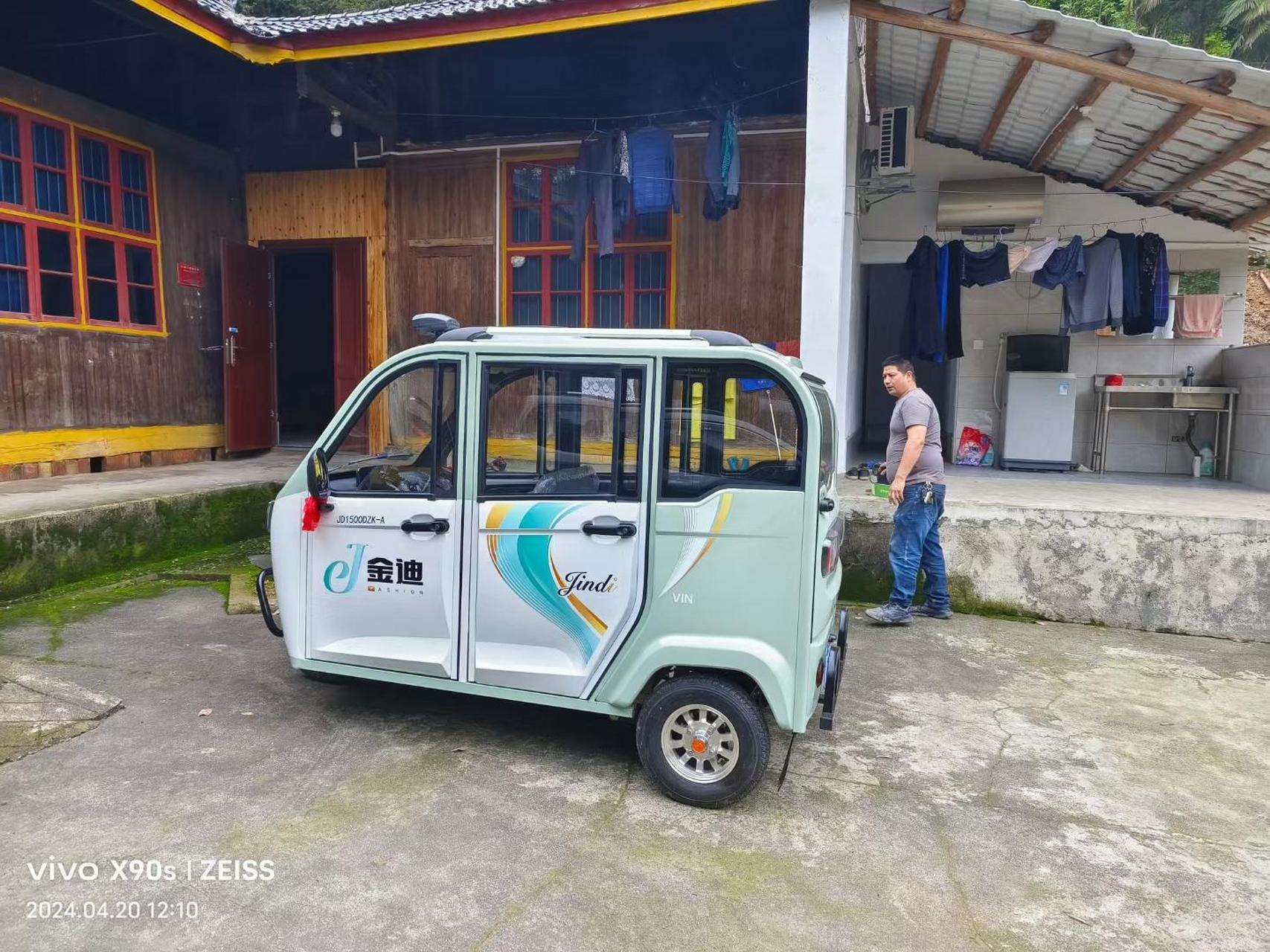 金迪电动三轮车 好车不贵经济实惠