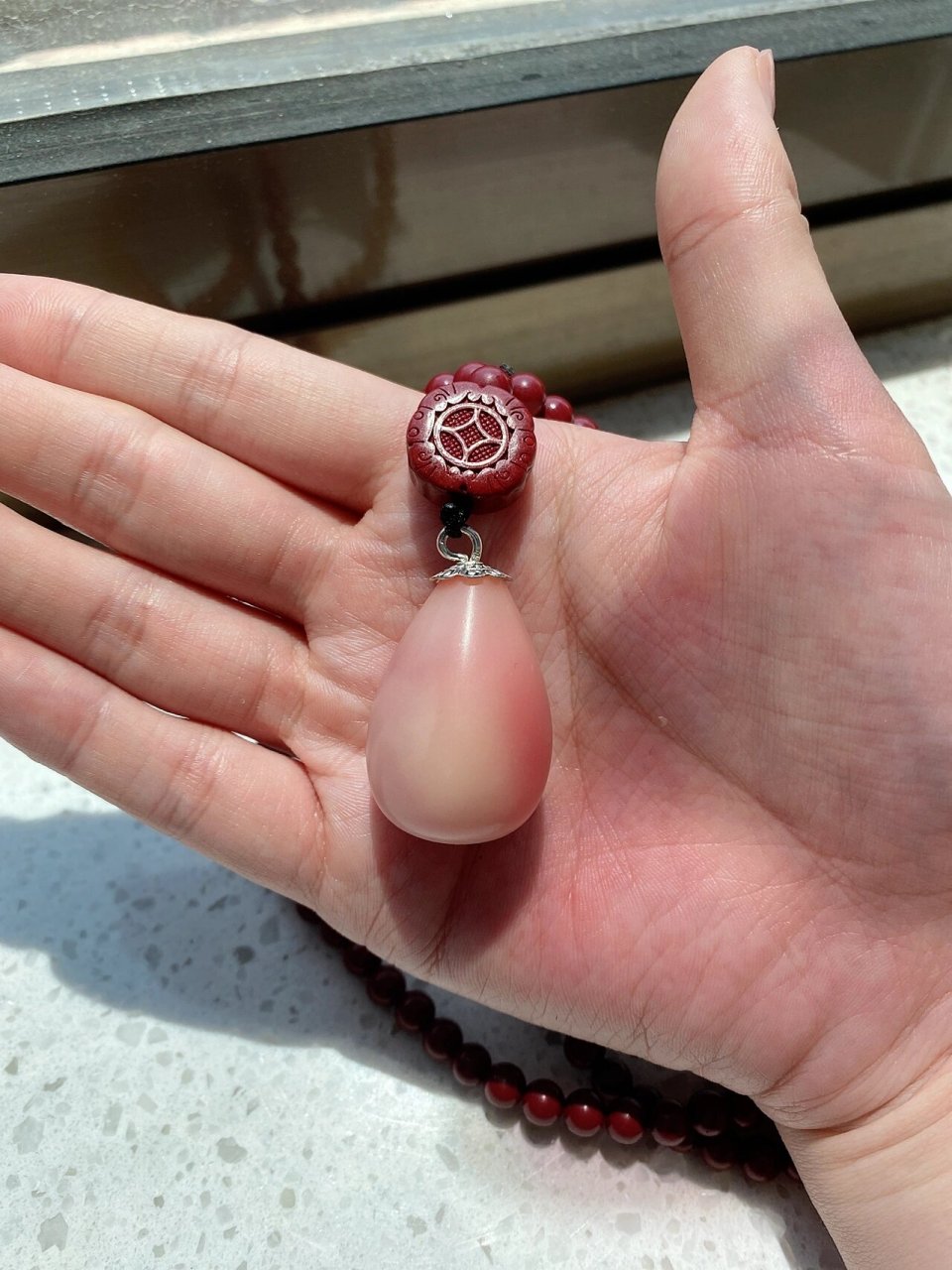 佛心果真假~染色 去五台山的时候现场开出来的,价格很低,粉色到底是不