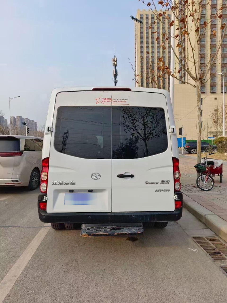 江淮星锐19年11月上牌,2.7t柴油版,车长5.8米六座,一手车,原版原漆,4.