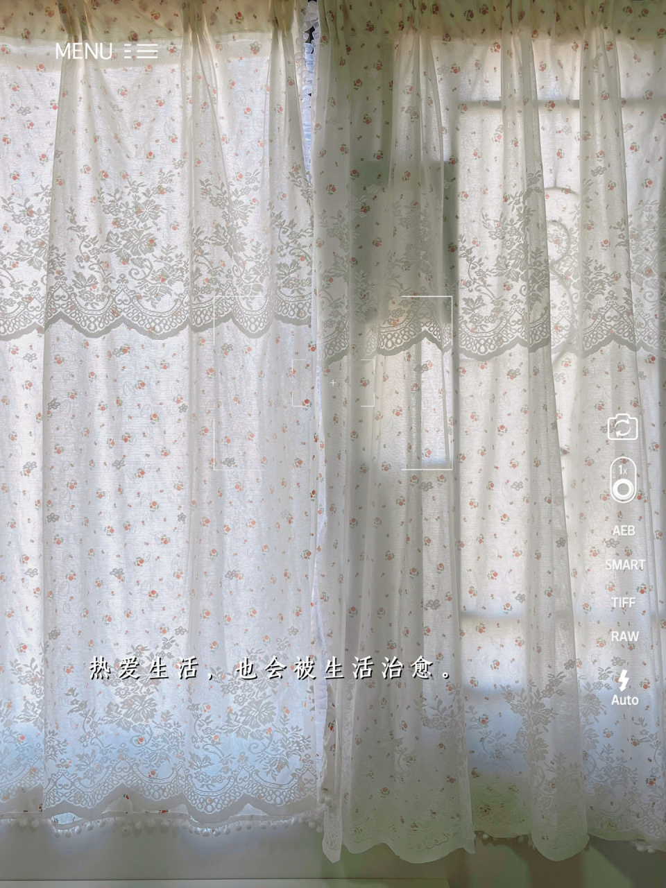 自制窗帘 终于完工啦!