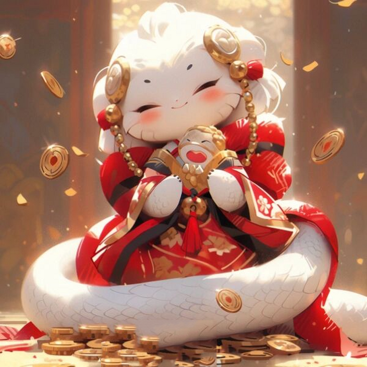 90生肖头像 | 巳蛇 | 纳财蛇90