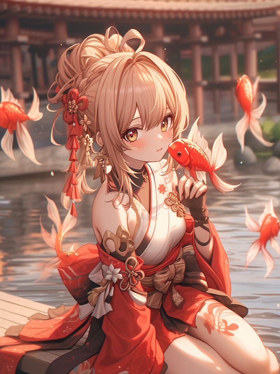 【原神壁纸】宵宫丨琉焰华舞丨part 2(上) (含完整咒语)左下角进入