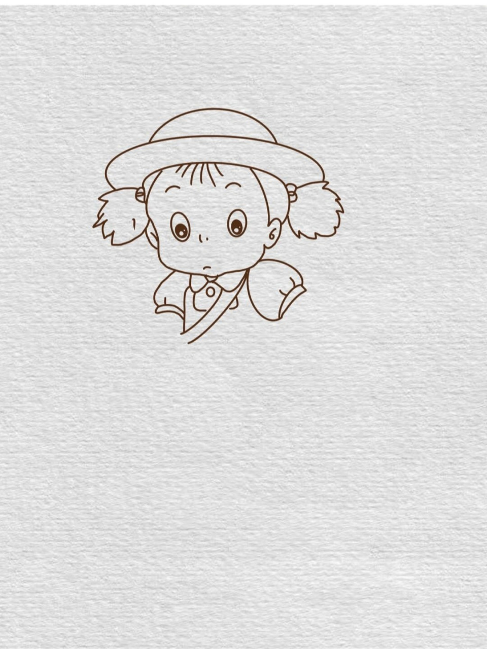 宫崎骏龙猫电影人物简笔画教程(100/26) 无文案,喜欢的留个赞哦 比心
