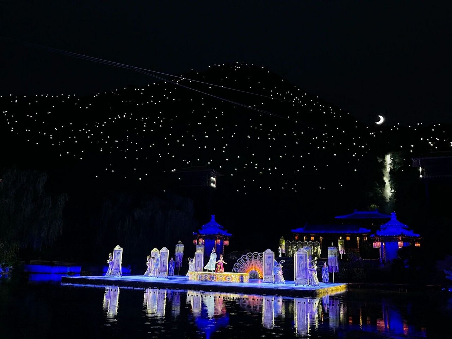 西安《长恨歌》实景演出质量很差 不建议观看 2021年7月看的.