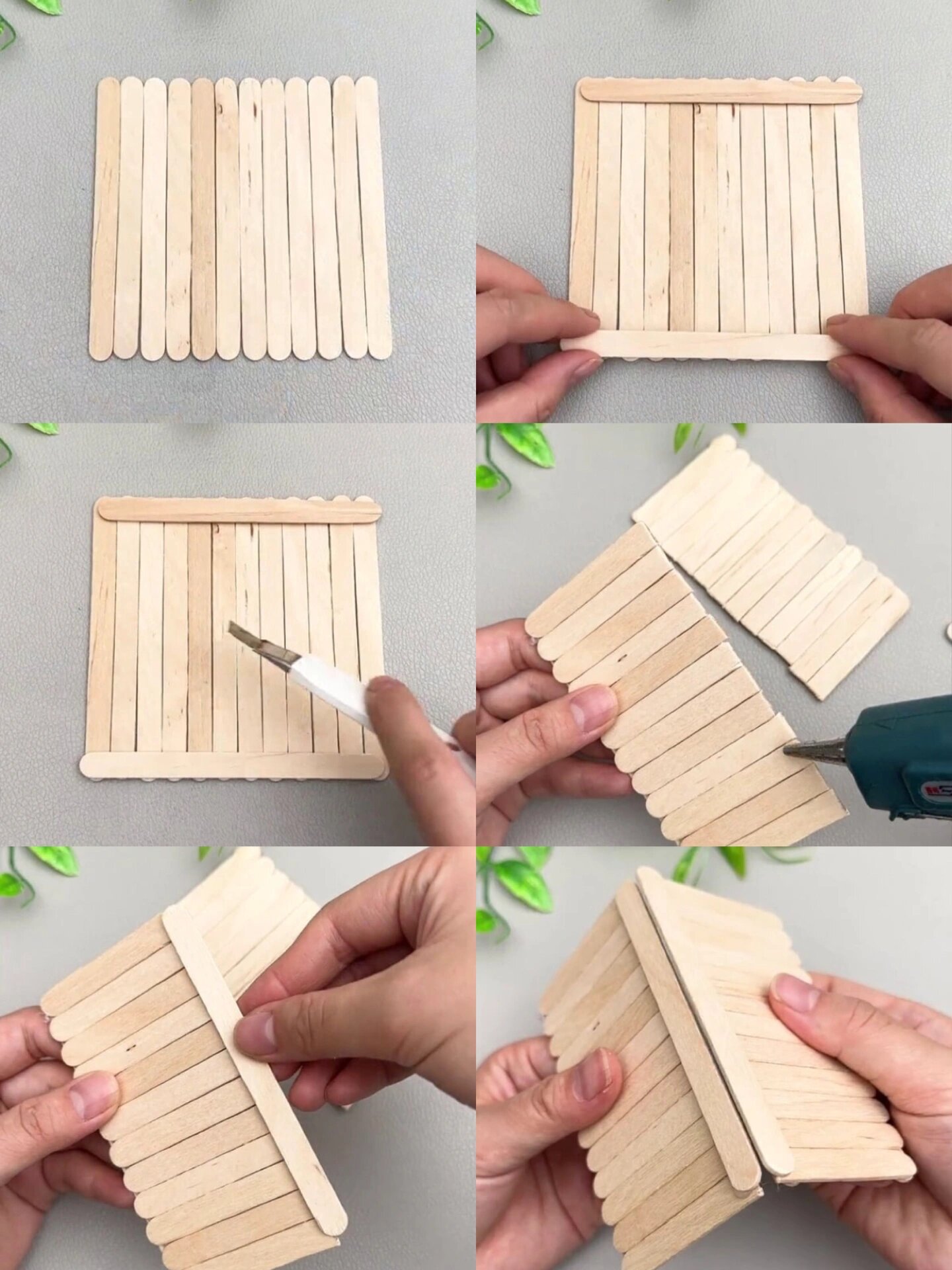 亲子手工 - 用冰棍棍制作秋千 - 用冰棍棍制作秋千