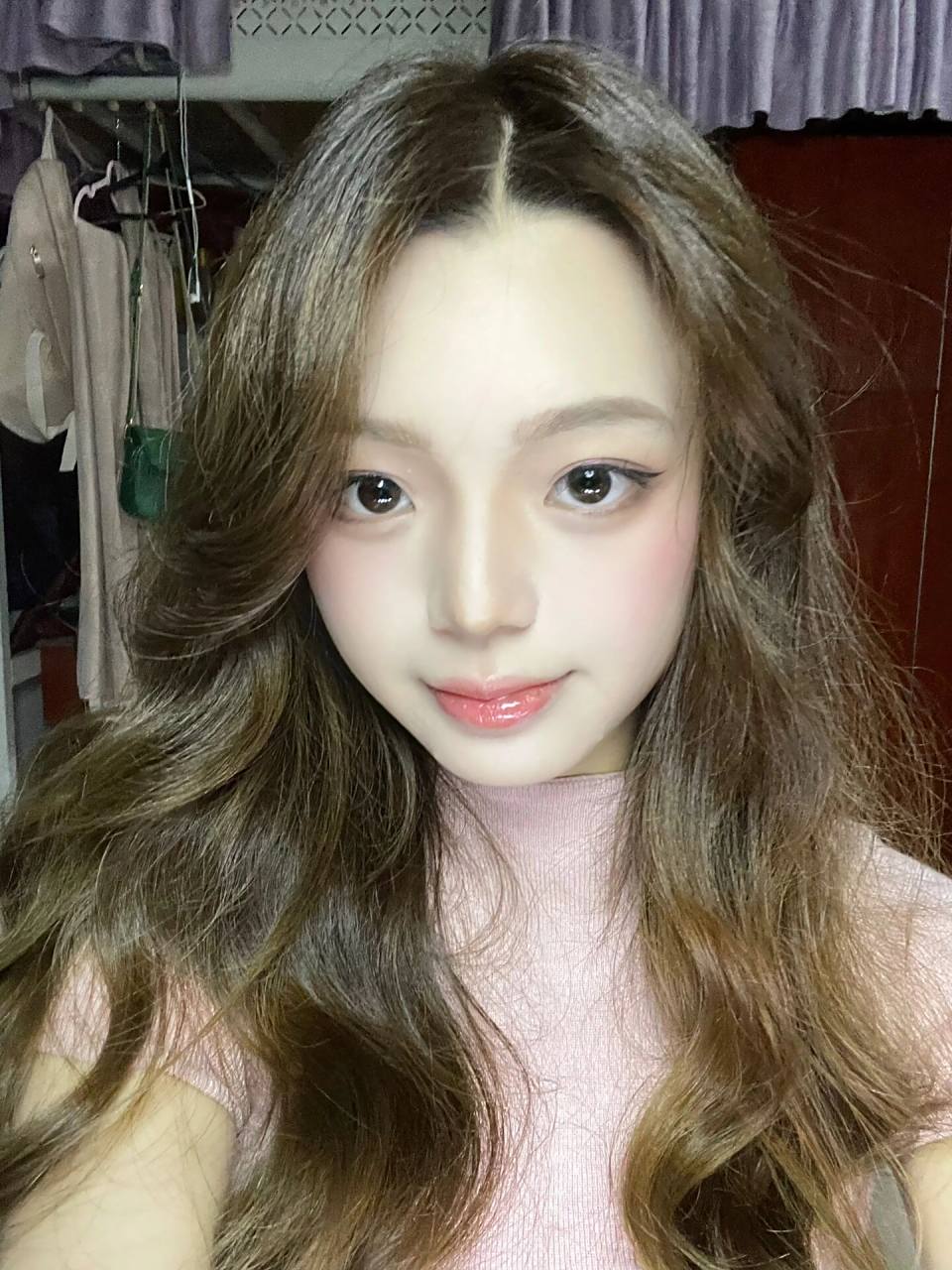 适合美人尖的刘海!