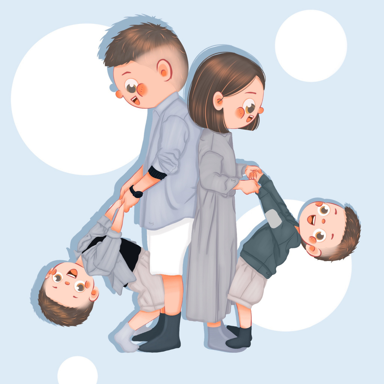 全家福头像|相亲相爱一家人69/100 最美的风景总在路上,最好的心情总