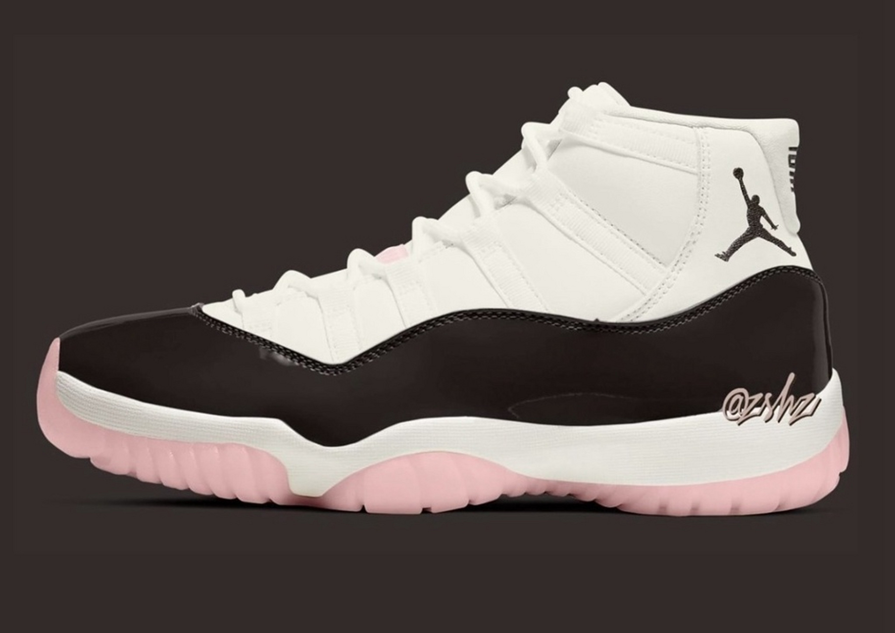 还有「樱花康扣」新配色 每年年底压轴的 air jordan 11 已经成了所有