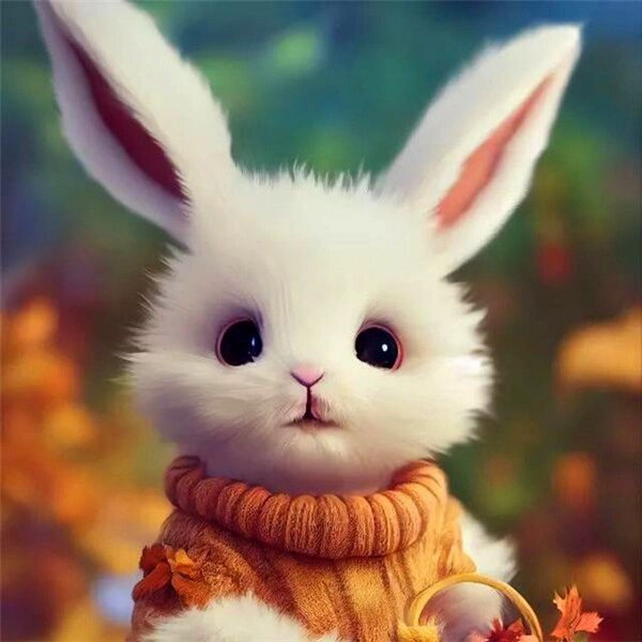 兔子的微信头像 可爱图片