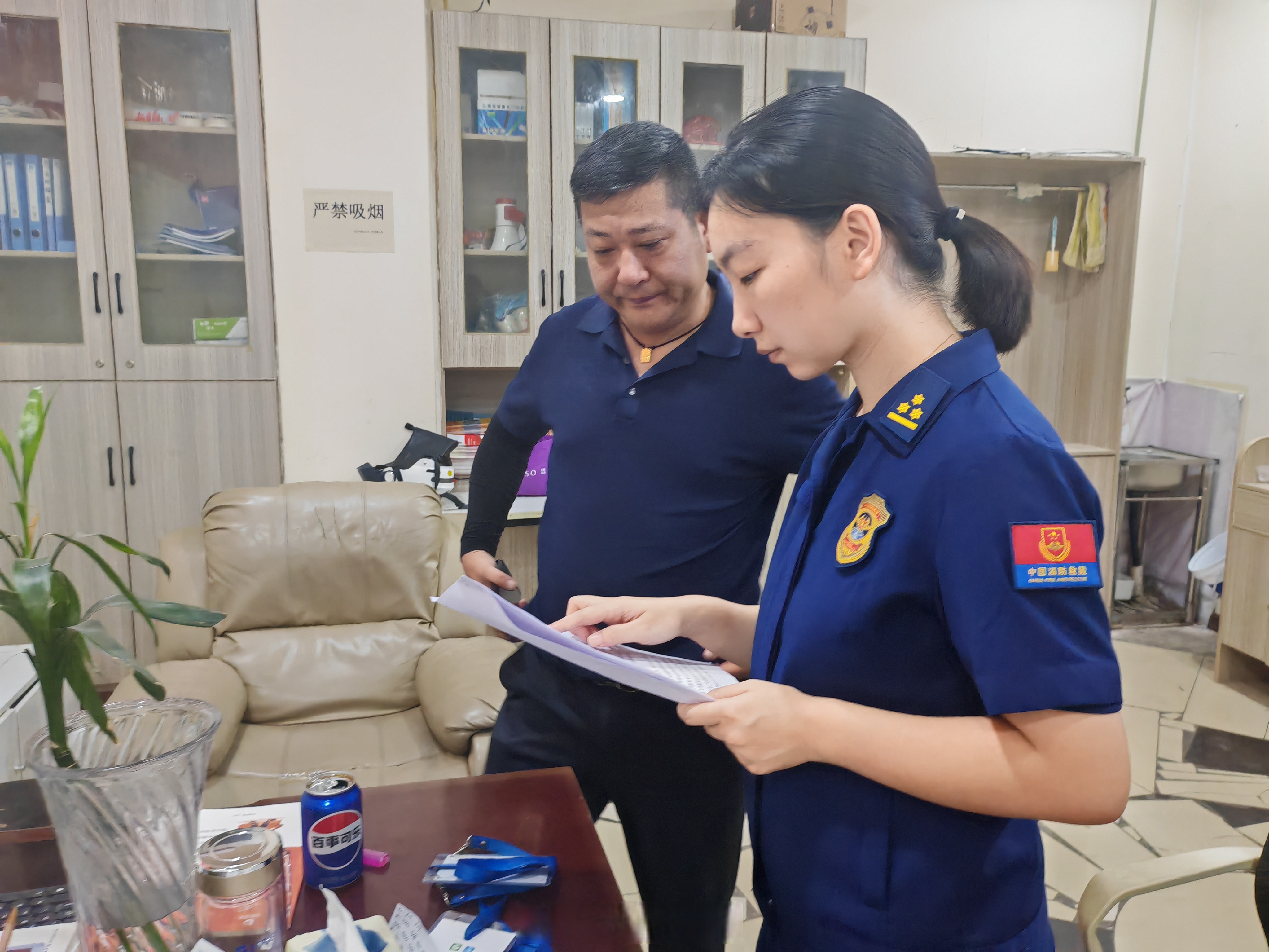 【#安全检查筑牢安全防线#】为切实做好节假日期间安
