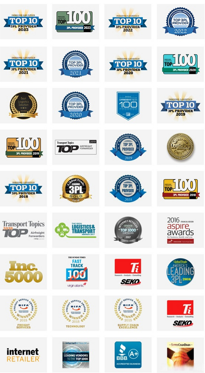 seko 物流以260张得票数蝉联3pl前五!