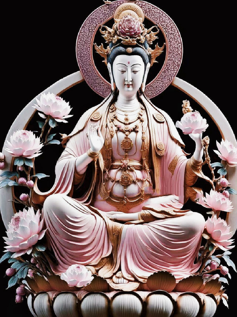 观音菩萨,慈悲救济,普渡众生