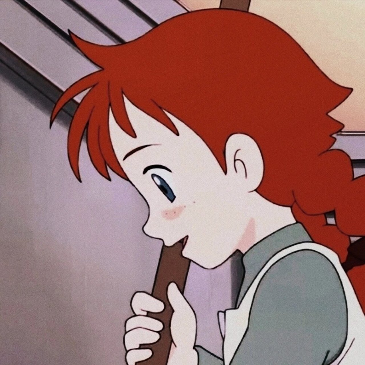 「可爱女孩头像」小安妮 02截自《你好安妮》 喜欢可自截拿图︱请勿