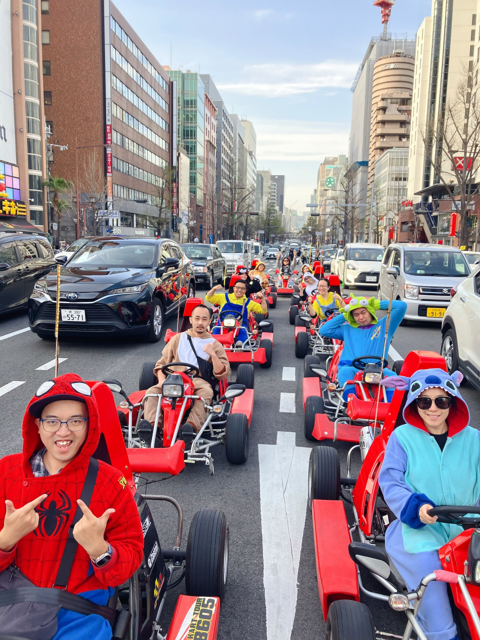 9591大阪街头卡丁车体验 还记得唐人街探案里日本街头的卡丁车嘛