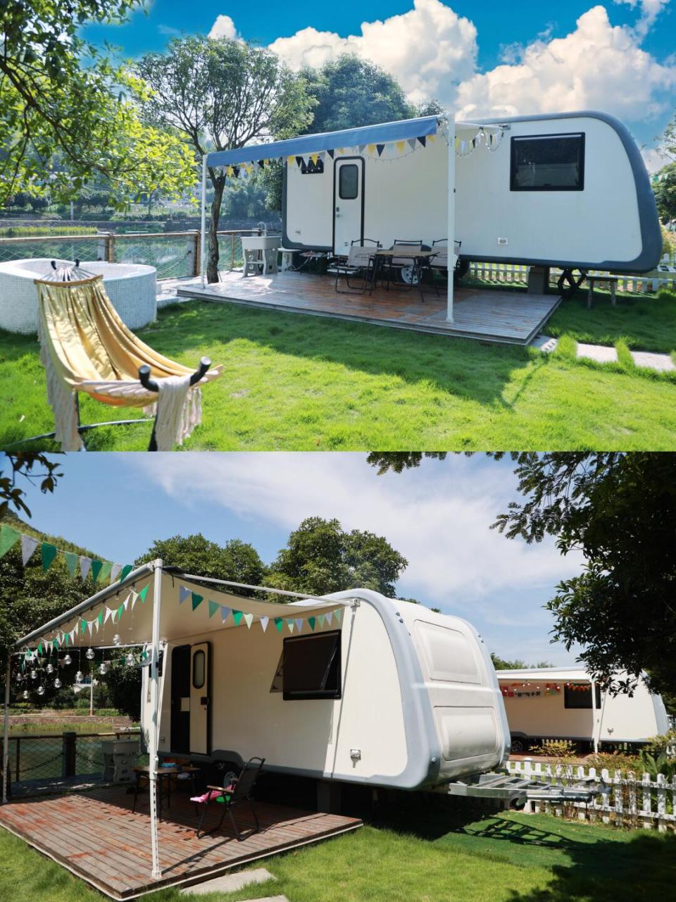 房车营地独享溯溪星空草坪 夏天来了,就想找一个有山有水的地方呆着