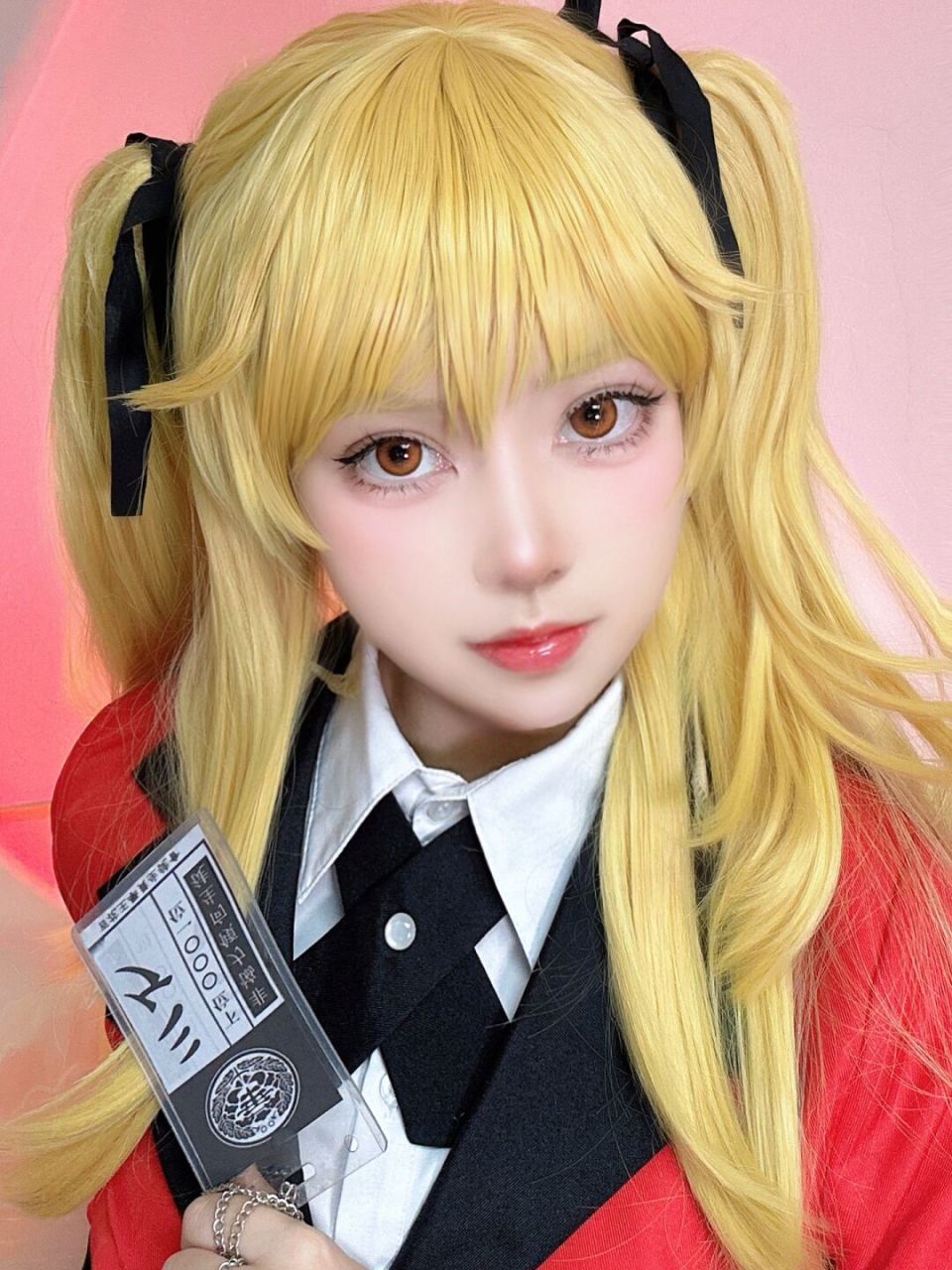 老娘手里可是散牌啊～笨蛋[期待] #狂赌之渊# #早乙女芽亚里# #cos