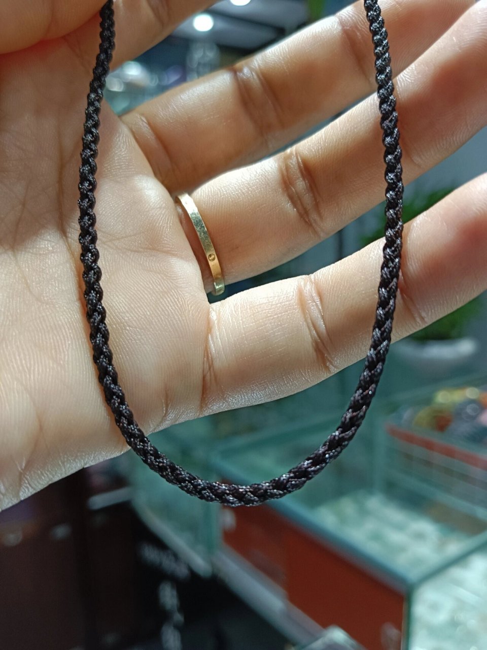 极简四股编项链绳(图文备忘) 成品展示: 基础结应用: 平结 金刚结 四