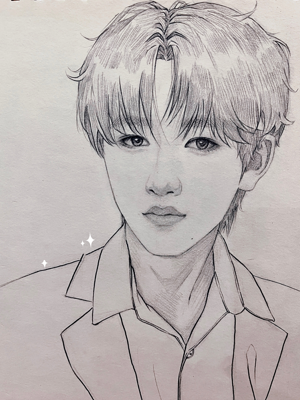 从辅助线定点开始教你画宋亚轩 感觉画教程比画画累一倍 原来你们都