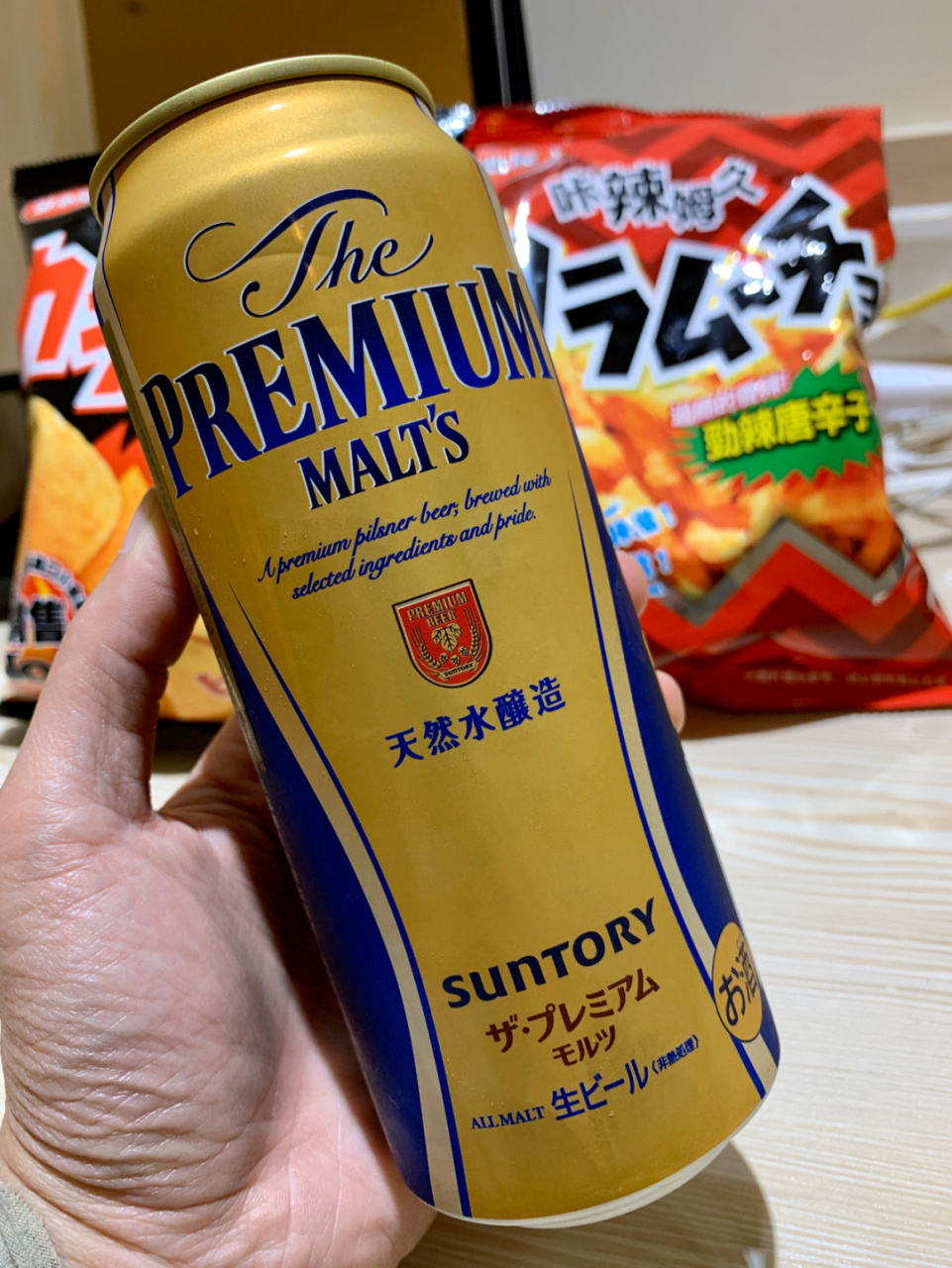 三得利premium malts啤酒 在台北7 eleven买的,我一向很喜欢的