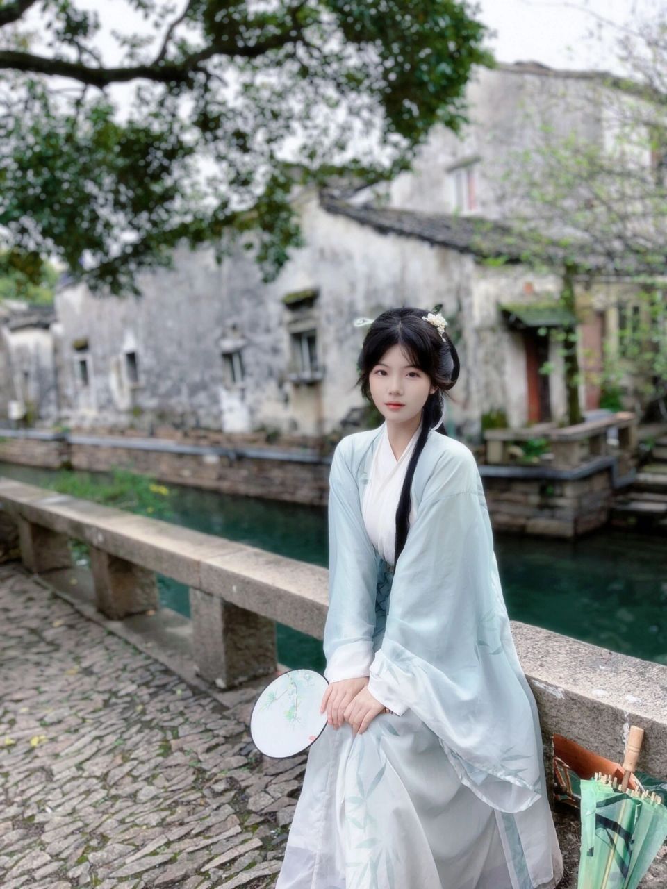 平江路8090的汉服体验也太好看了 来平江路必须体验一次汉服 对比