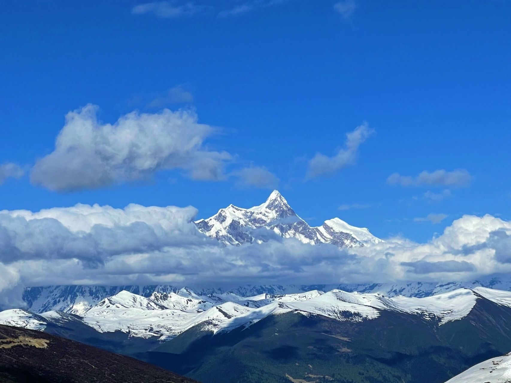 中国最美雪峰——南伽巴瓦峰 99最佳观看地点:色季拉山口,索松村 南