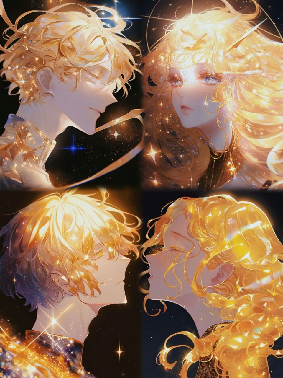 情侣头像 | 星河滚烫 99 阿多尼斯《你的眼睛和我之间》 我感到宇宙