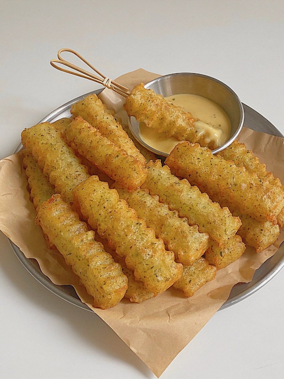 土豆神仙吃法|大波浪薯条 好吃到舔手指 土豆神仙吃法 大波浪薯条 外