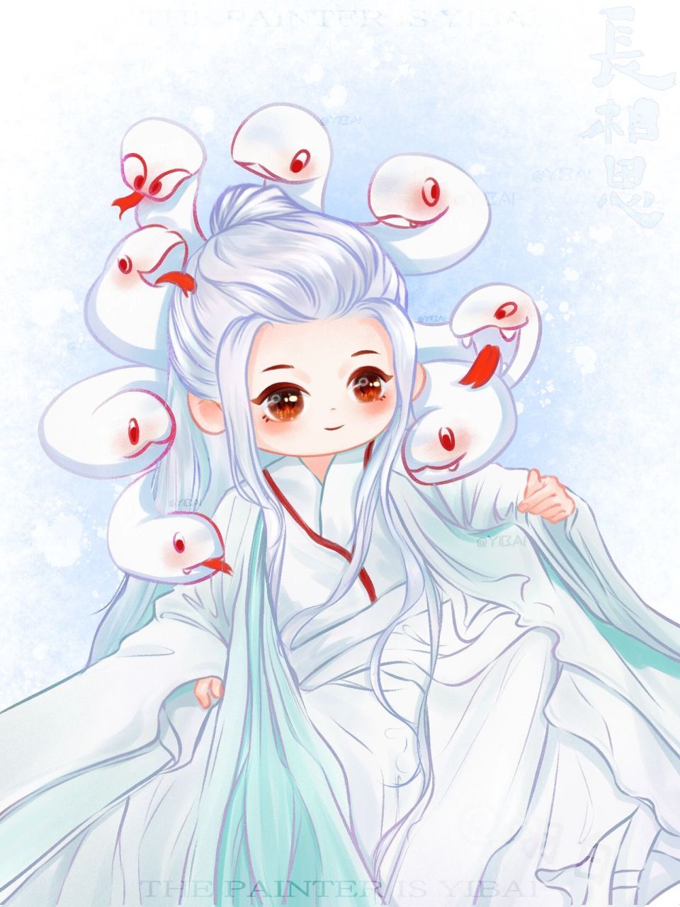 檀健次/九命相柳 "地上梧桐相待老 天上鹣鹣不独飞 水中鸳鸯会双死 同