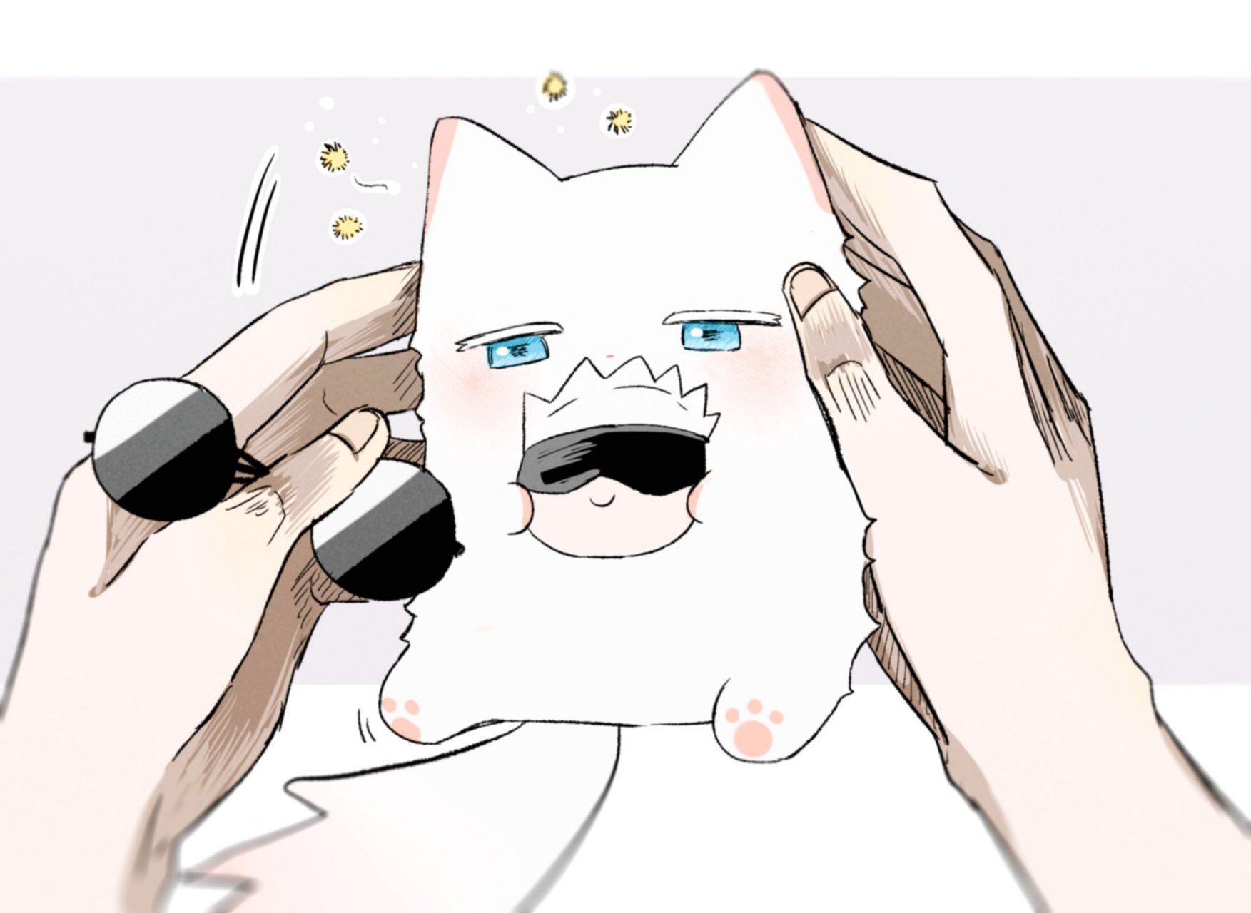 咒术回战# 可爱五条悟猫.twi:dmsco1803