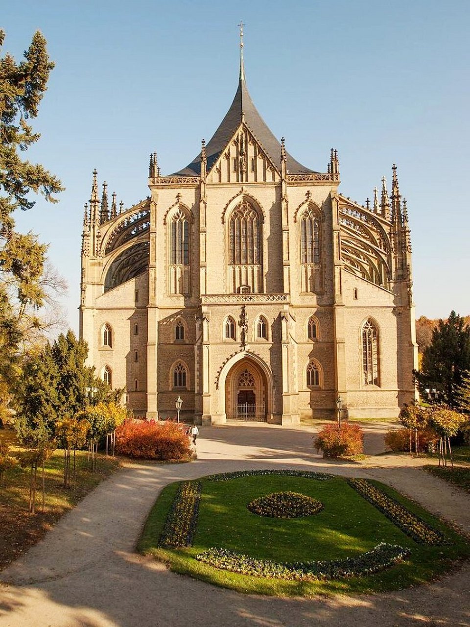 一生必读经典@捷克圣芭芭拉教堂  圣芭芭拉教堂,1388年起,库特纳霍拉