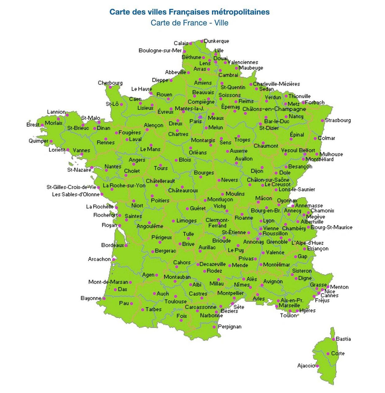 9193法国_大区/省份/城市/山脉河流 图示 图166152016年后