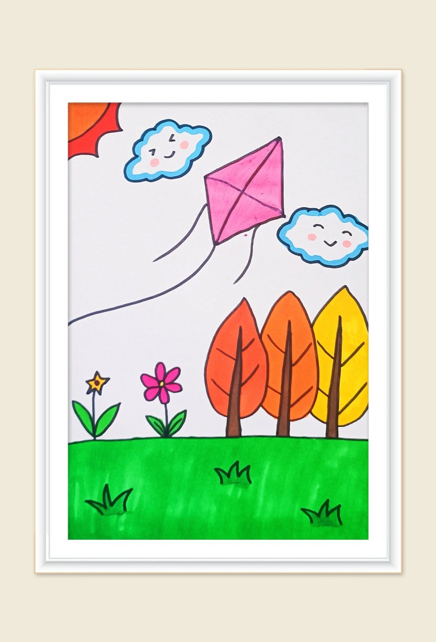 简单又好看的秋天简笔画 一学就会,一起来画吧!