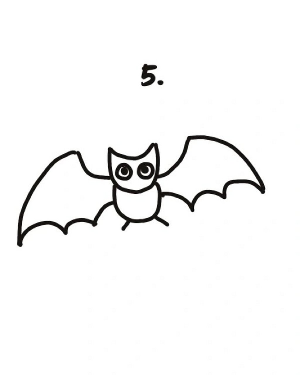 95手绘教程|如何画蝙蝠?