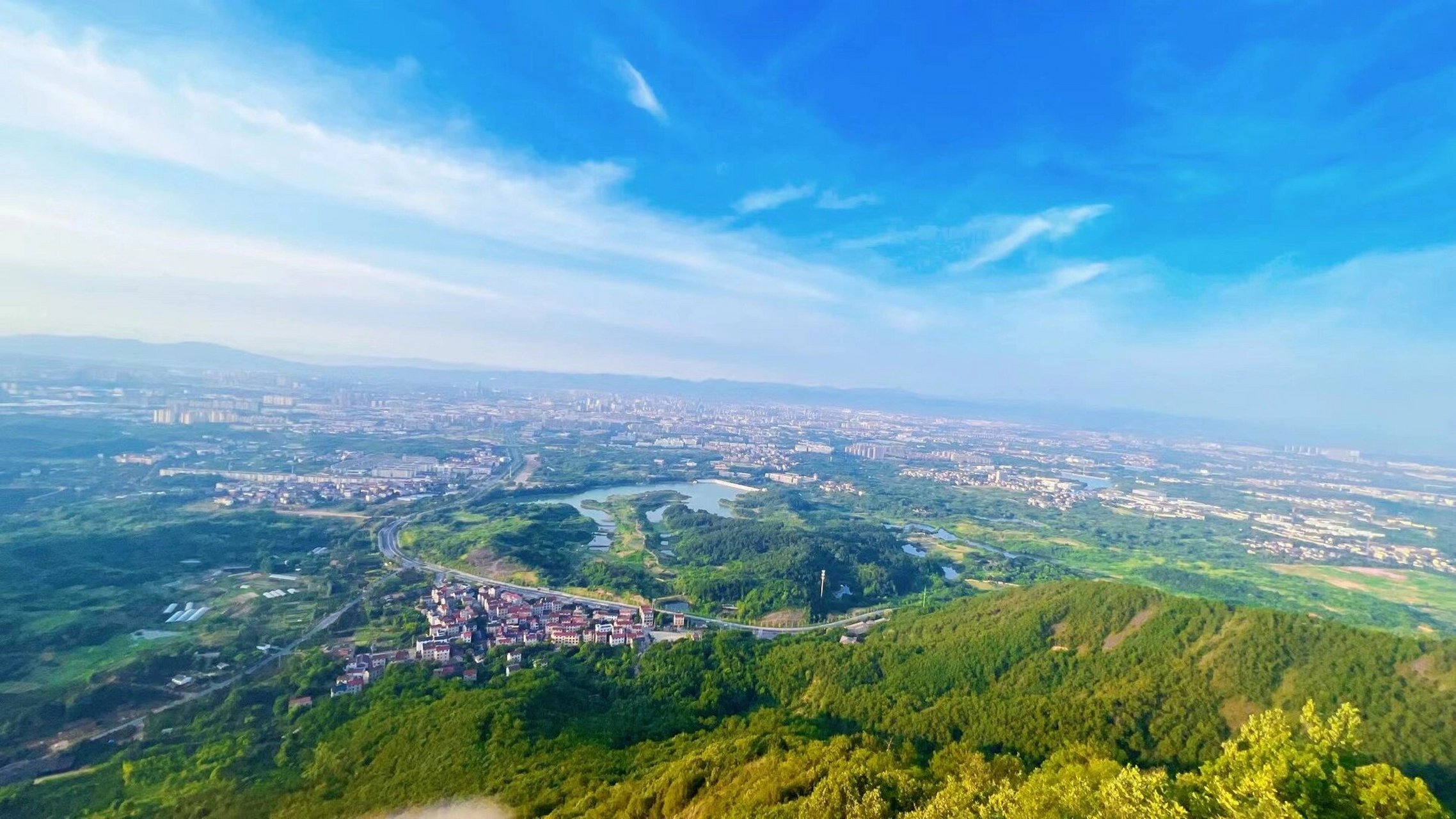 金华尖峰山 去山顶吹夏日的风