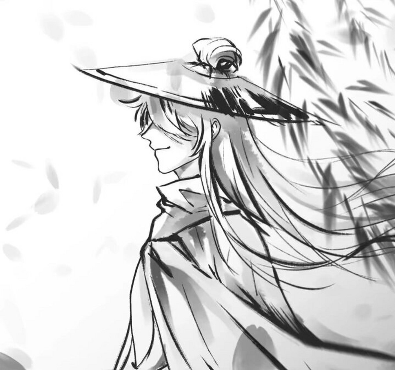 光遇头像(箬笠) 图源于网络,侵权删 #光遇# #箬笠