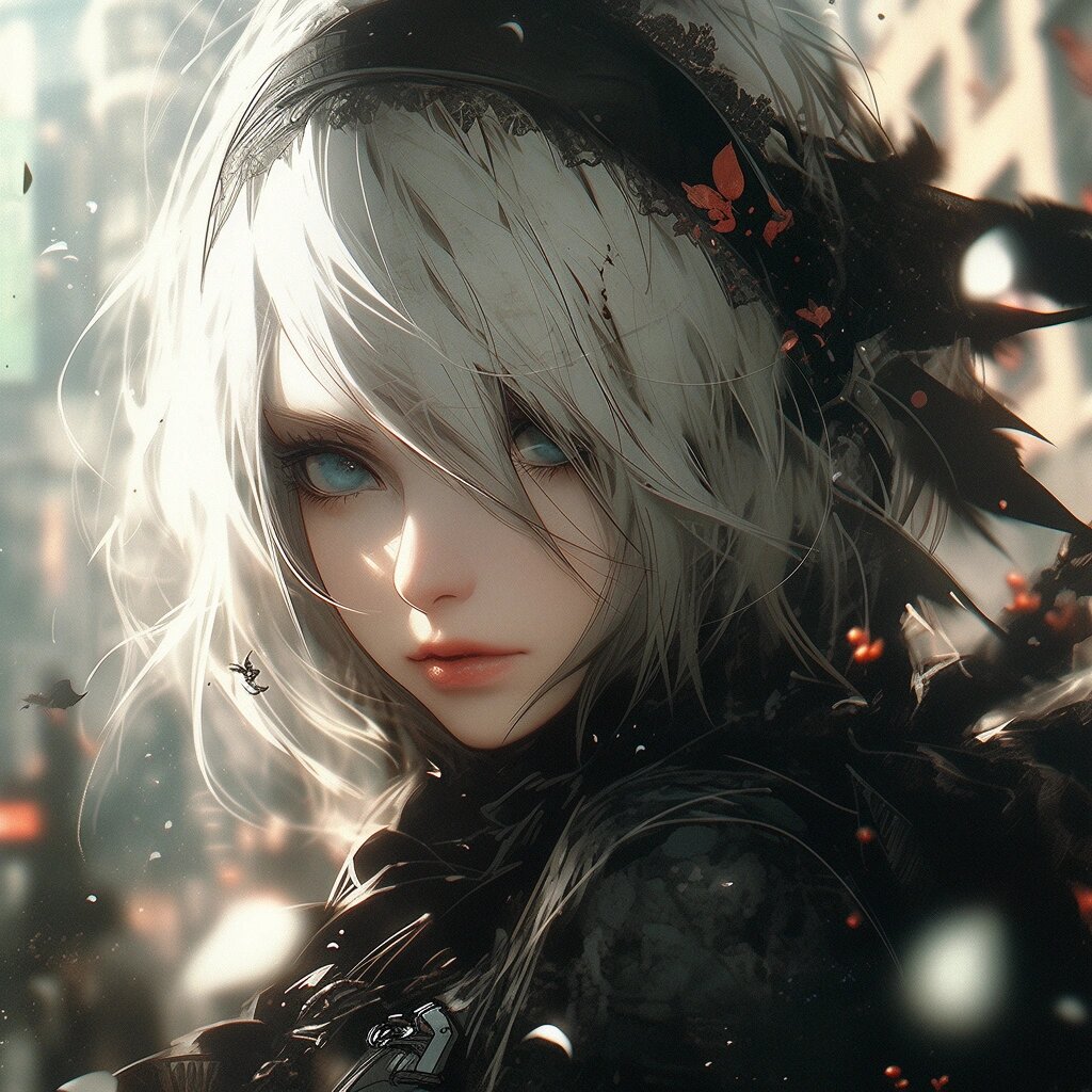 尼尔机械纪元2b小姐姐头像