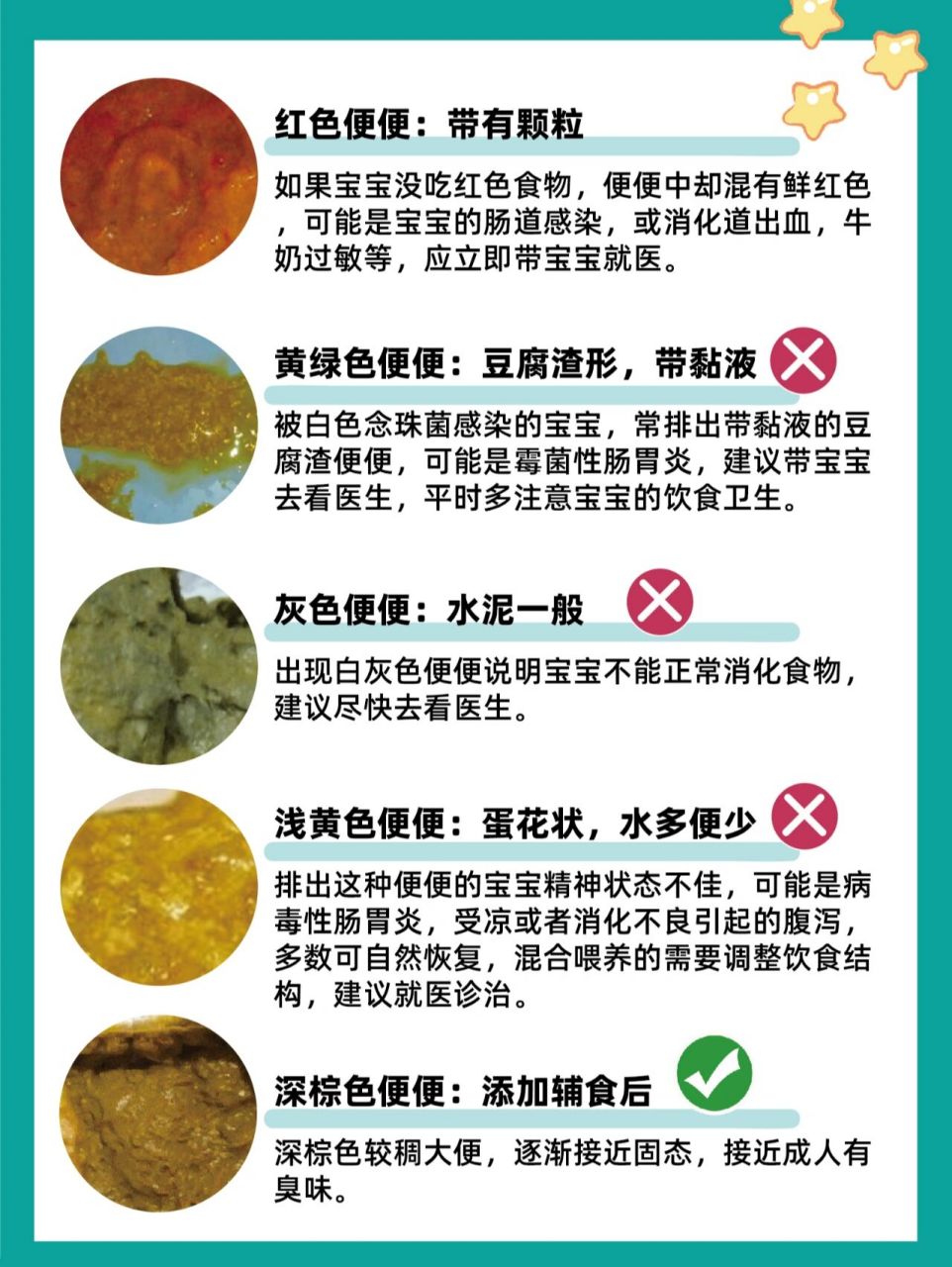 宝宝15种便便颜色对照表8715爸妈要知道6015 作为新手麻麻