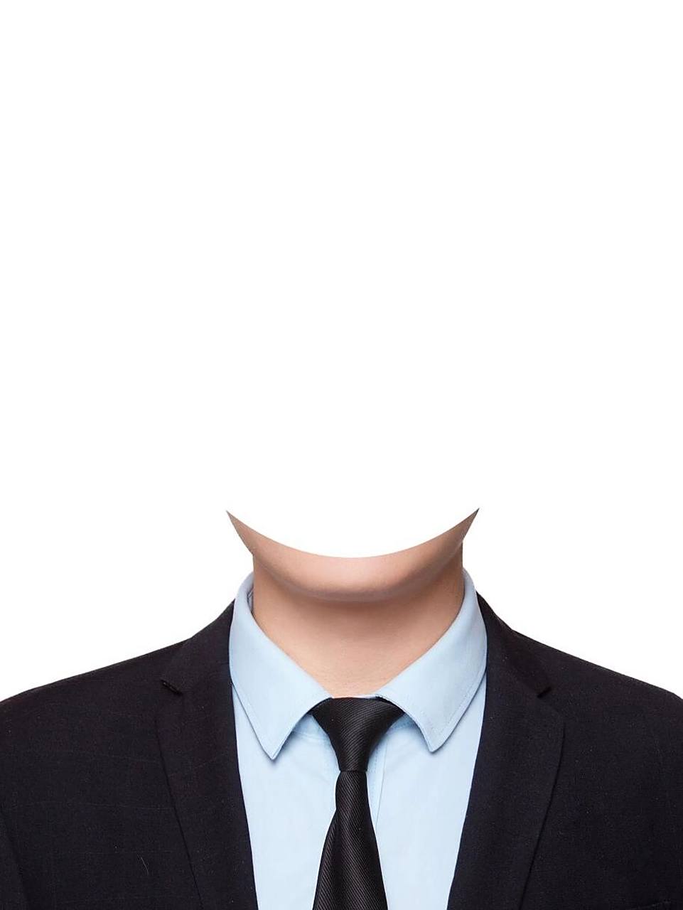 分享一组高清白色背景男士西装证件照模板 毕业季  有需要做简历的