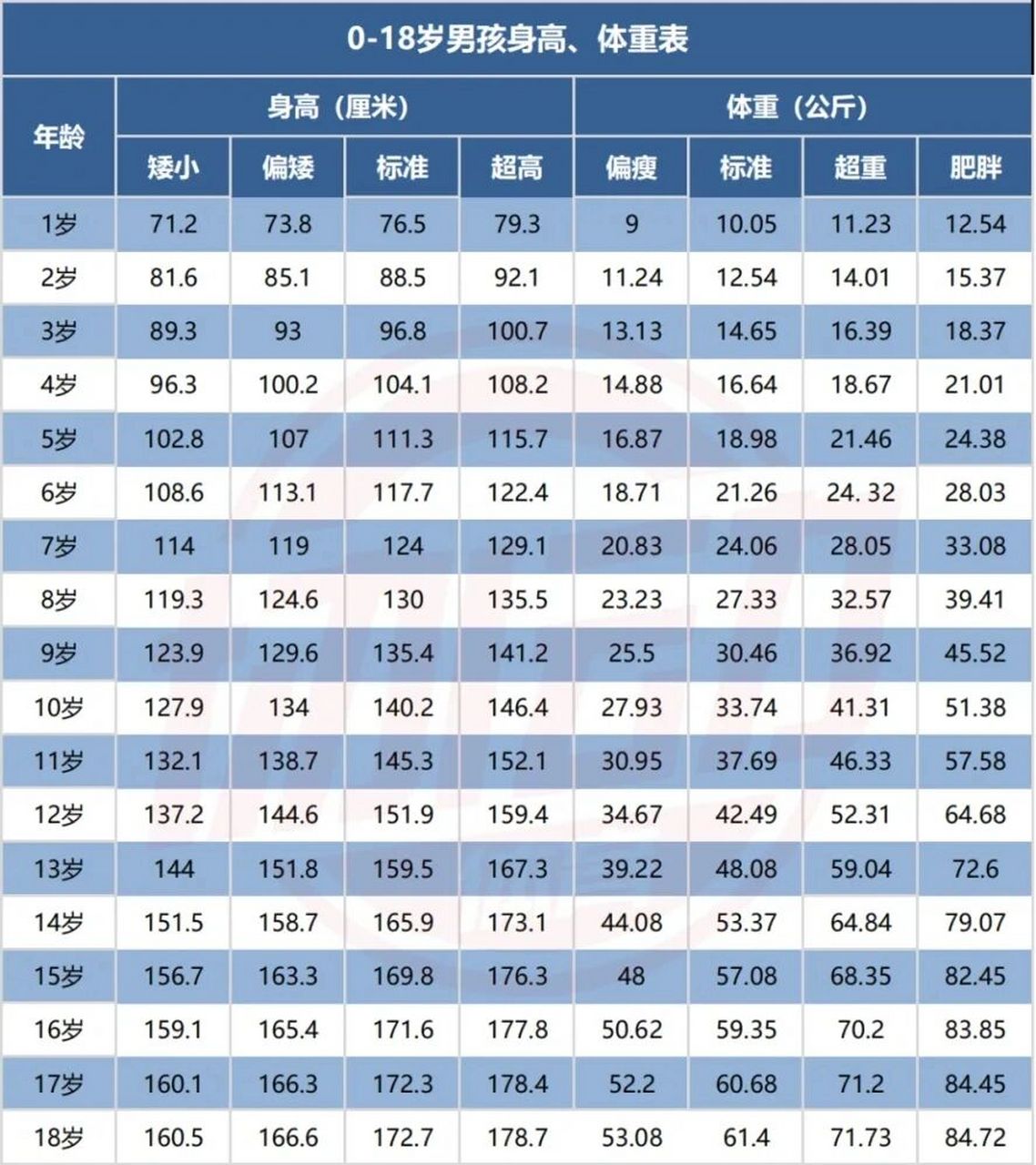 测量身高标准图片