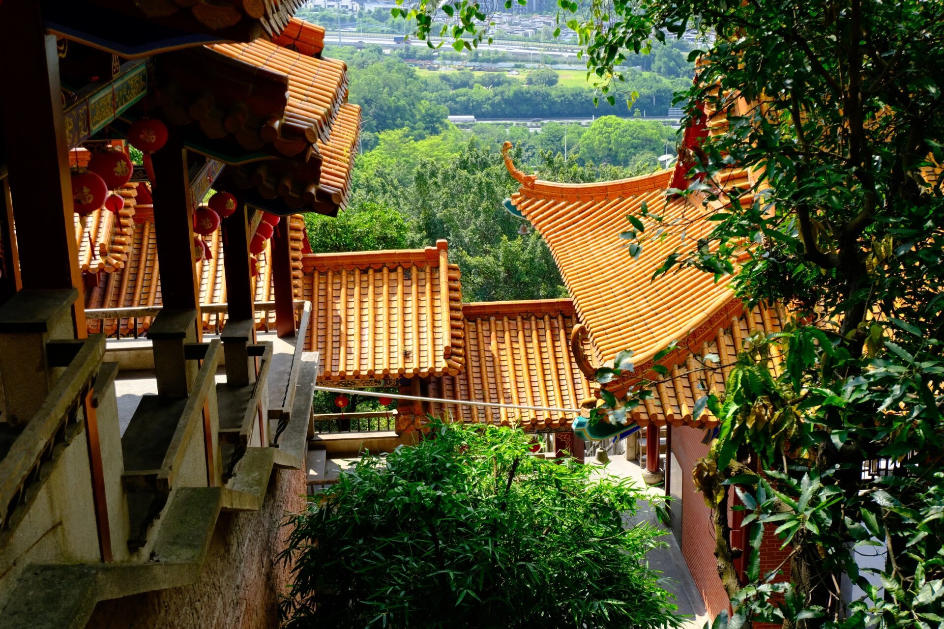 江门鹤山|大雁山海会寺 91 富士xs10 7月16日记 是暴风雨来之前的爆