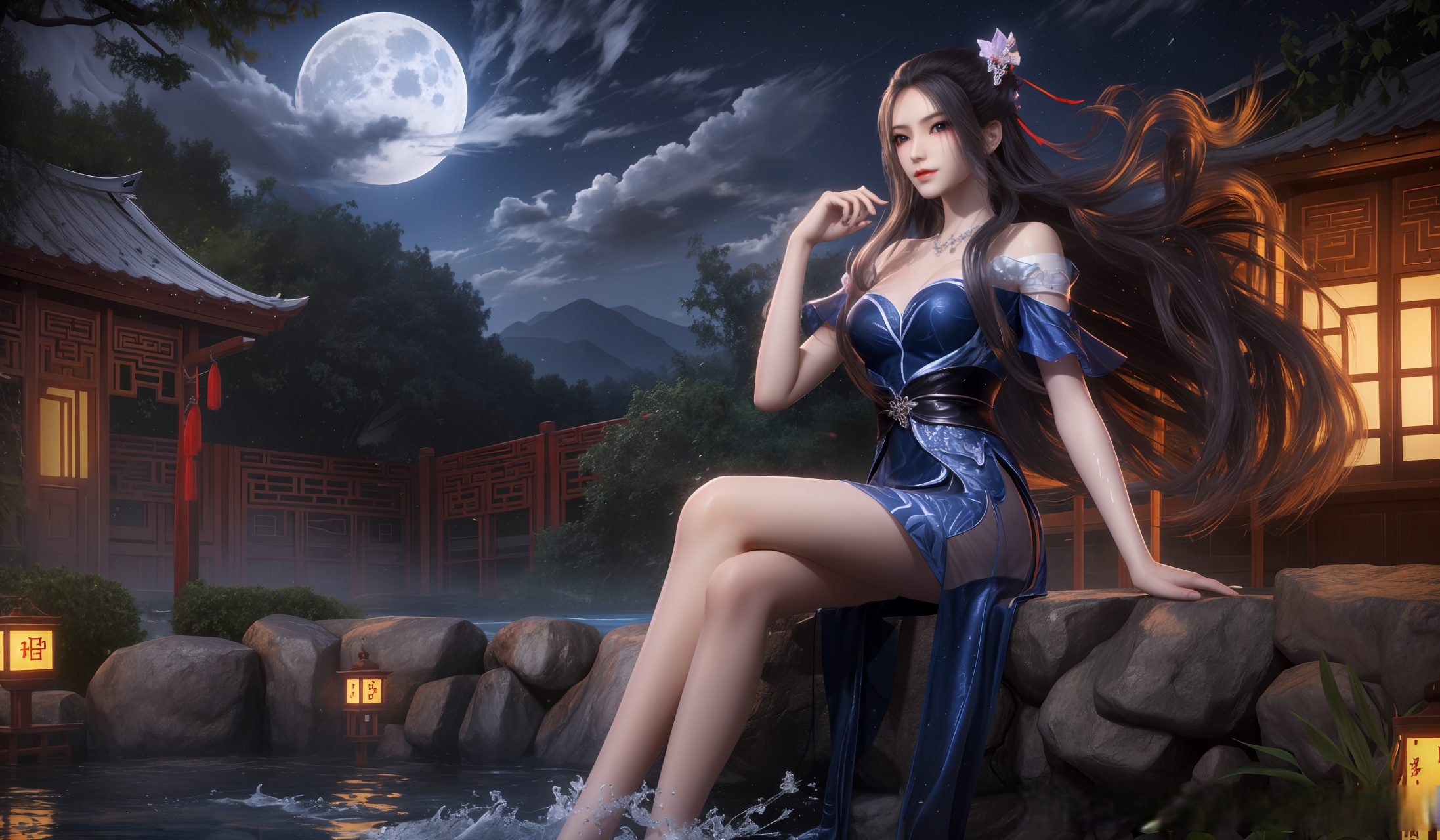 长腿女神焰灵姬