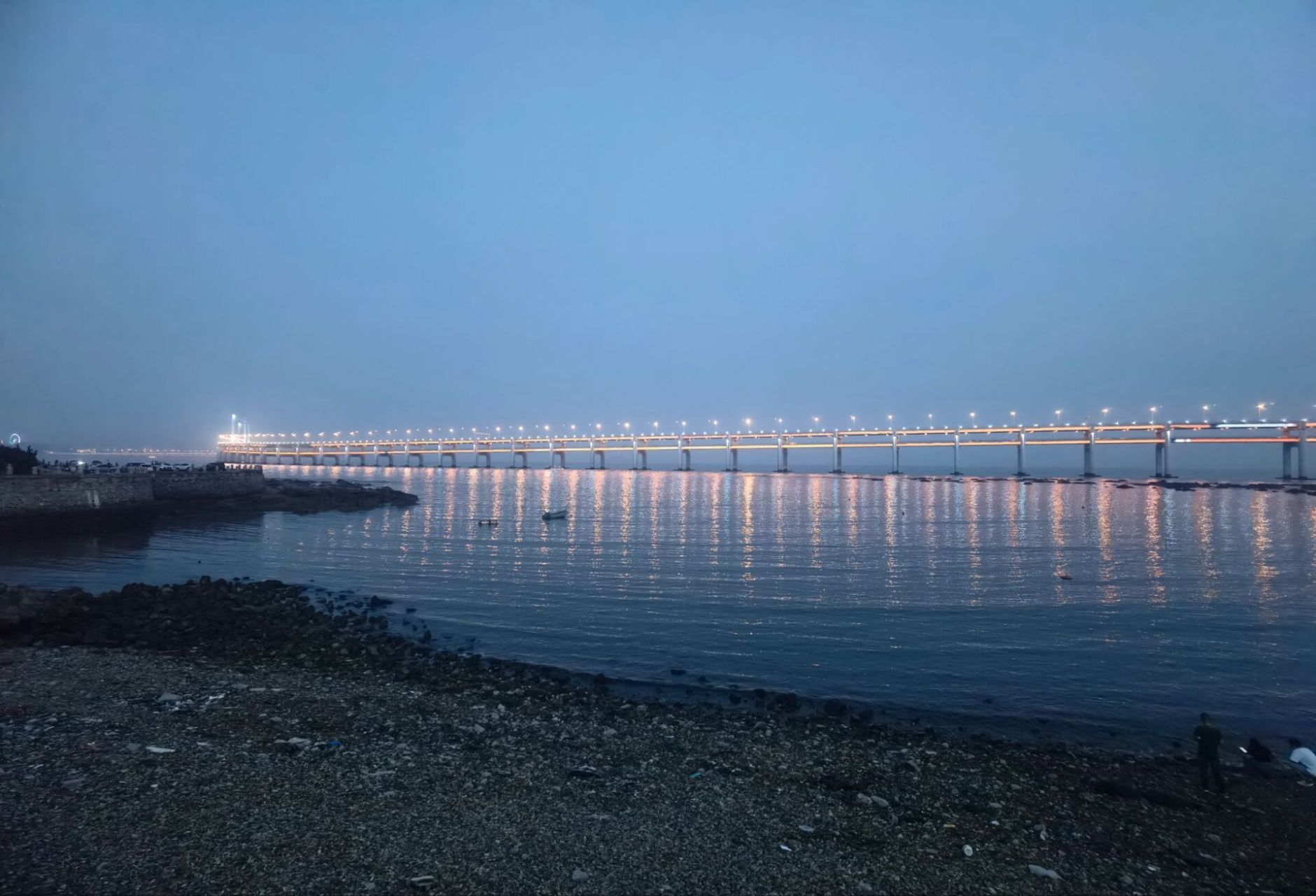 夜幕下的黑石礁公园,星海广场的浪漫之旅 亲们,今天我要给大家种草一