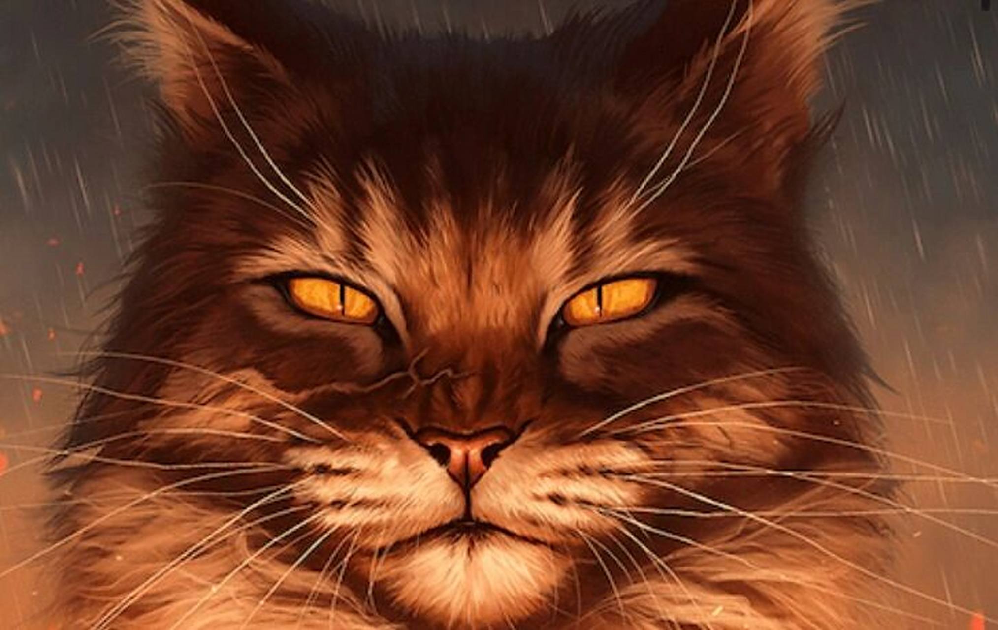 猫武士好图分享 1长鞭 2虎星一世 3鸦羽 4松鼠飞 5叶池 6火星 7蓝星 8