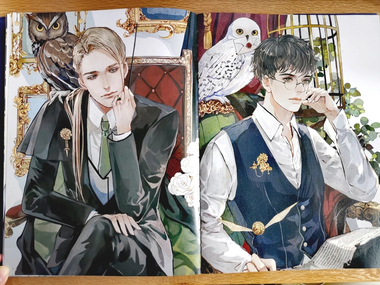 画集推荐vol.44丨长乐:绝美古风美人插画