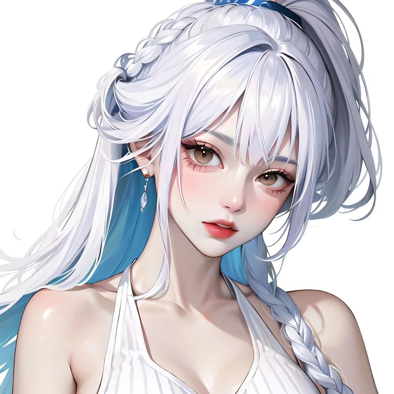 白色系御姐美女98