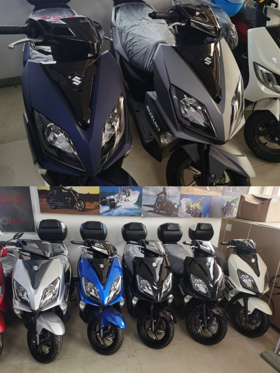 铃木uy125选哪个颜色最好看? 大家给出出意见,好纠结啊.