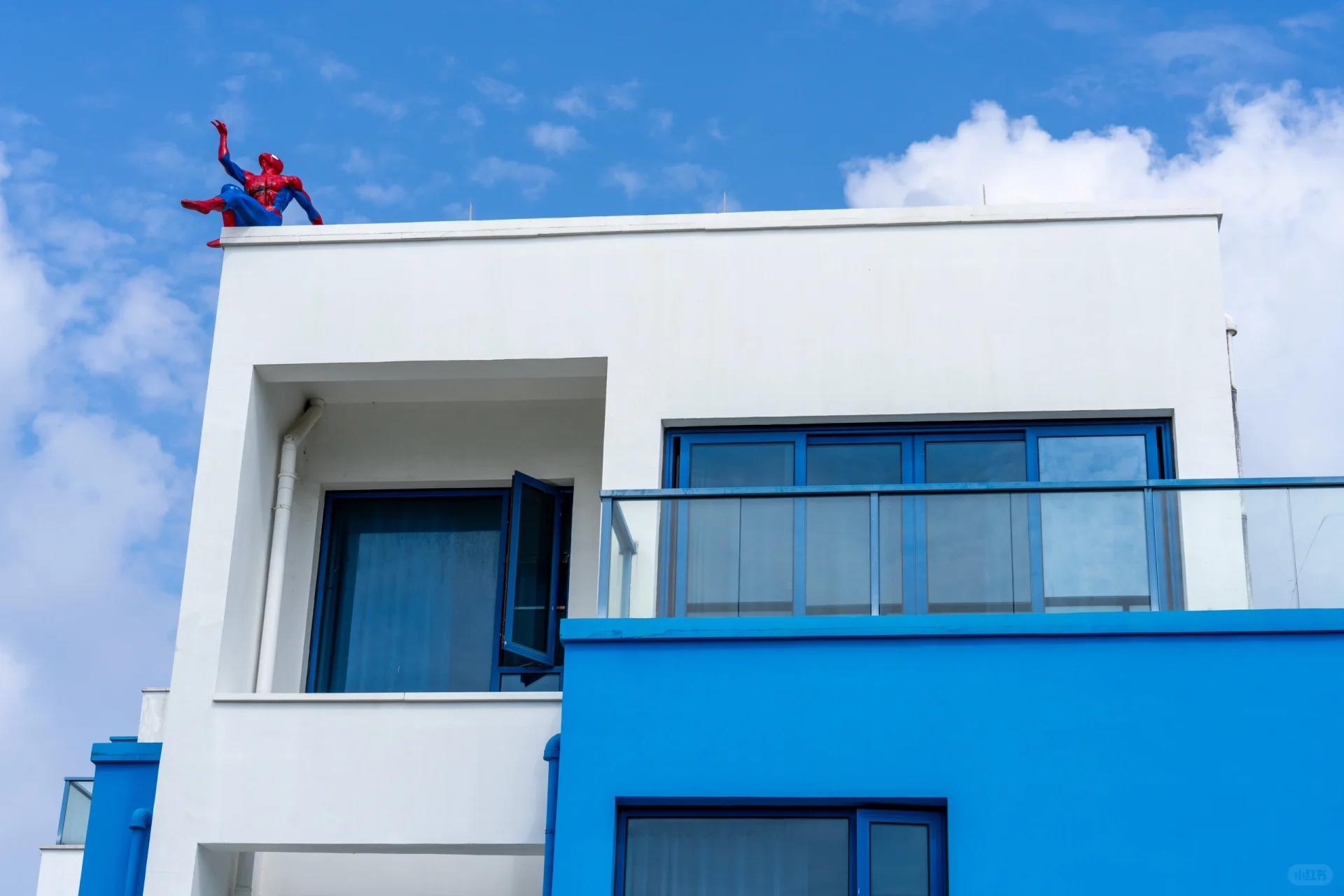 舟山秀山岛蓝白小镇